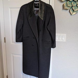 NWOT | 80s VINTAGE | EXQUISITELY MADE |HIGH QUALITY | WOOL COAT | L | Brocade